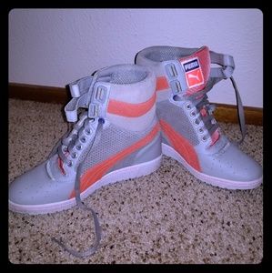Puma wedge sneakers